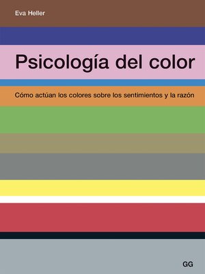 cover image of Psicología del color